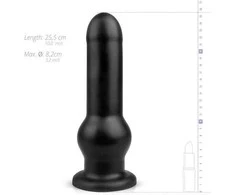 Easytoys BUTTR Tactical I Model Large Suction Cup Juodas 27 cm Intimate Device
