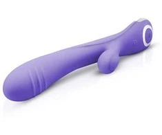 Easytoys Rožinė Fane Rabbit Intimate Device Rechargeable Silicone Rožinė 10 Modes LED