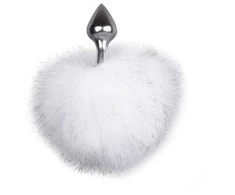 Easytoys Fetish Collection „Easytoys“ analinis kištukas „Rabbit Tail Plug“ kailio kištukas