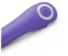 Easytoys Rožinė Lici Curved Silicone Intimate Device with 10 Modes, USB, Rožinė