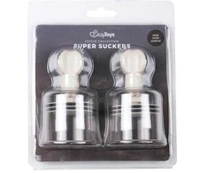 EasyToys Large Vacuum Suction Cups Set for Body Stimulation 2 pcs
