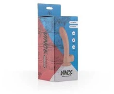 Easytoys Real Fantasy Vince Silicone Intimate Model 19.5 cm with Suction Base