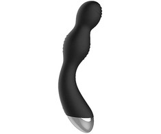 Electroshock By Shots Shots ElectroShock E-Stimulation G-/P-Spot Vibrator Juodas 20cm