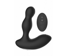 Electroshock By Shots Shots ElectroShock Prostate Massager Juodas Dual Motor Silicone Remote