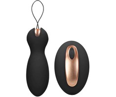 Elegance By Shots PURITY Dual Wireless Vibrating Set - Silicone, USB Rechargeable, Juodas