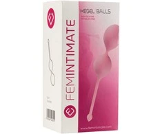 Femintimate Moteriški dvigubi silikoniniai Kegel Geisha orgazmo kamuoliukai