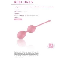 Femintimate Moteriški dvigubi silikoniniai Kegel Geisha orgazmo kamuoliukai