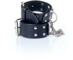 Fetish B Series Fetish B serijos odiniai antrankiai su reguliuojamomis bdsm sekso grandinėmis