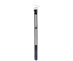 Fetish B Series Erotinė apykaklė su kristalais, reguliuojama, 3 cm