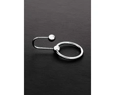Steel By Shots Steel Visiško sustabdymo C formos kištukas su plieniniu žiedu (25 mm)