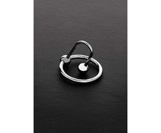 Steel By Shots Steel Visiško sustabdymo C formos kištukas su plieniniu žiedu (25 mm)