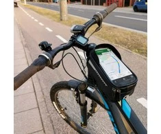 Gede Dviračių krepšys pannier vandeniui atsparus telefono laikiklis