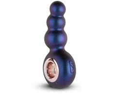 Hueman Outer Space Silicone Vibrating Anal Plug with 10 Modes