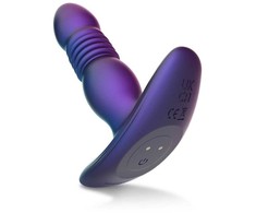 Hueman Motion Silicone Plug with Thrusting Action, 7 Modes, Atsparus vandeniui