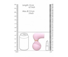 Irresistible By Shots Irresistible Invincible Air Pulse Model - 10-Speed Silicone, USB Rechargeable