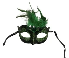 Kinky Mask Venecijos kaukė BDSM maskuotė fetišas sex mėlyna