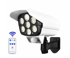 Lampa solarna atrapa kamery
