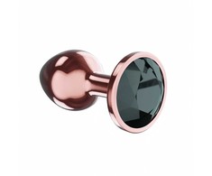 Lola Games Plug-Butt Plug Diamond Jet Shine L Rose Gold