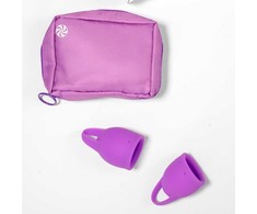 Tamponų-menstruacinių taurelių rinkinys „Natural Wellness Tulip“