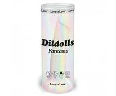 Love To Love Pastel vandeniui atsparus dildo su stipriu siurbtuku