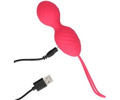 Loveline By Shots Satisfyer Powerball Vibrating Egg Remote Control Strawberry Raudona