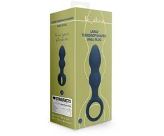 Loveline By Shots Loveline PLUG ANALINIS sekso kištukas, silikoninis kištukas su rankena 12 cm