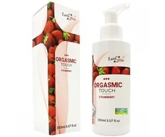 Love Stim Orgasmic Touch Braškių skonio intymus aliejus 150ml