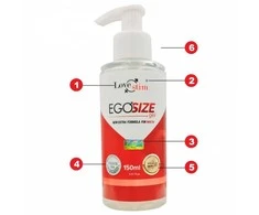 Love Stim EgoSize Gel intymus gelis su augalų ekstraktais vyrams 150ml