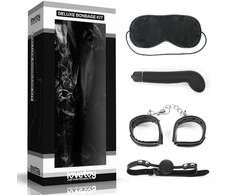 LOVETOY Bondage Kit Vibrating Juodas