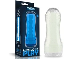 LOVETOY Lumino Play Masturbator Crystal Ribbed