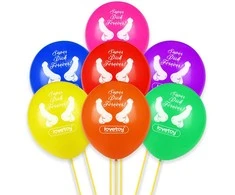 Lovetoy Super Dick Forever Bachelorette Balloons(Pack of 7)