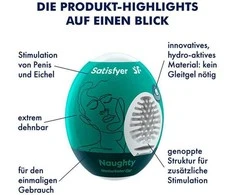 Masturbator Satisfyer Egg Naughty