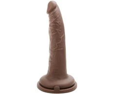 Me You Us Realistinis silikoninis penis su siurbtuku 18 cm