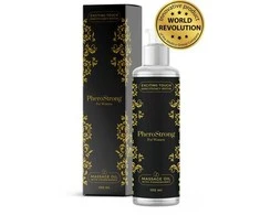 PHEROSTRONG - MASAŽINIS ALIEJUS MOTERIAMS 100 ML