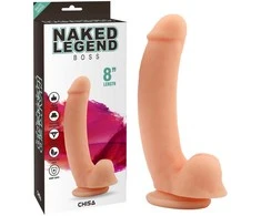 Nakedlegend Natūralus tikroviškas dildo penis 20cm