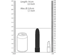 Shots Natural Pleasure 5,5" Vibrator - Biodegradable - Juodas