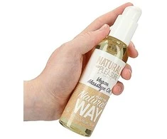 Shots Natural Pleasure Vegan erotinio masažo aliejus natūralus 150ml