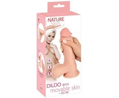 Nature Skin NS Dildo su judančia oda 20