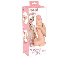 Nature Skin NS Dildo su judančia oda 25