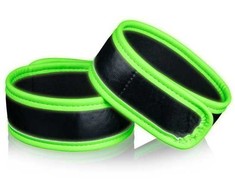 Ouch By Shots OUCH! Adjustable Biceps Band Glow in the Dark - Fluorescent Žalias Harness