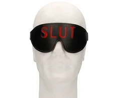 Ouch By Shots Ouch! Blindfold - SLUT - Juodas