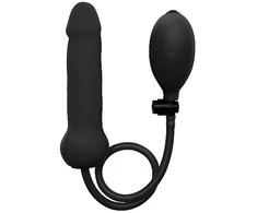Ouch By Shots Shots Inflatable Silicone Device Adjustable Size Juodas 8714273951113