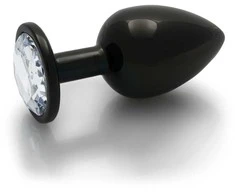 Ouch By Shots Round Gem Butt Plug - Large