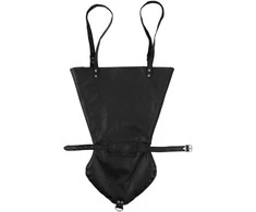 Ouch By Shots SINNER GEAR Full Sleeve Arm Binder Adjustable PU Leather, Juodas