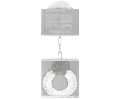 Ouch By Shots Ouch! Beginner’s Furry Handcuffs - Soft Plush, Adjustable, Juodas