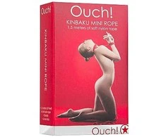 Ouch By Shots Kinbaku Mini Rope 1.5 m - Durable Bondage Rope for Beginners &amp; Experts