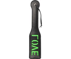 Ouch By Shots Ouch! Glow in the Dark Love Paddle - Luminous Bondage Priedas