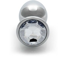 Ouch By Shots Ouch! Round Gem Butt Plug - Large