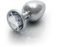 Ouch By Shots Ouch! Round Gem Butt Plug - Large