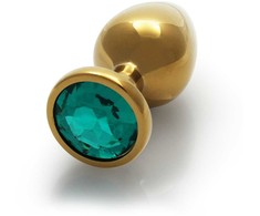 Ouch By Shots Ouch! Round Gem Butt Plug - Medium